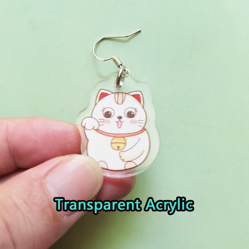 1Pair Custom Earrings Clear Acrylic Accessorie Cartoon Design Anime Charms Personalized Pendientes Earrings For Women 8cm&Commonly
1Pair Custom Earrings Clear Acrylic Accessorie Cartoon Design Anime Charms Personalized Pendientes Earrings For Women 8cm&Commonly