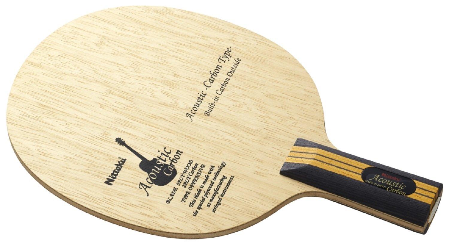 Nittaku Table Tennis Racket Acoustic Carbon C Penholder (Chinese Style) with Special Material NC-0179
Nittaku Table Tennis Racket Acoustic Carbon C Penholder (Chinese Style) with Special Material NC-0179