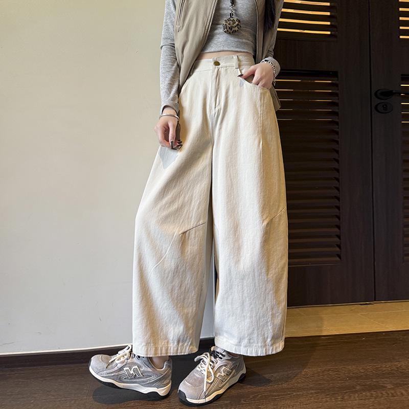 High-Quality Washed Pure Cotton Women s Spring Slim-Fit Banana Wide-Leg Nine-Point Casual Pants M брудно-білий
High-Quality Washed Pure Cotton Women s Spring Slim-Fit Banana Wide-Leg Nine-Point Casual Pants M брудно-білий