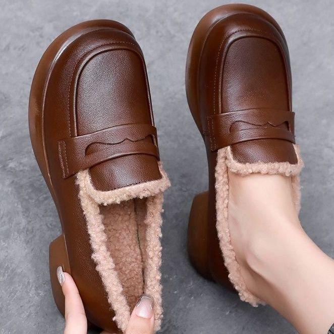 Thick-stitched Women s Shoes, New Style, Padded Women s Shoes, Cotton Shoes, Low-heeled Shoes 40 коричневий
Thick-stitched Women s Shoes, New Style, Padded Women s Shoes, Cotton Shoes, Low-heeled Shoes 40 коричневий