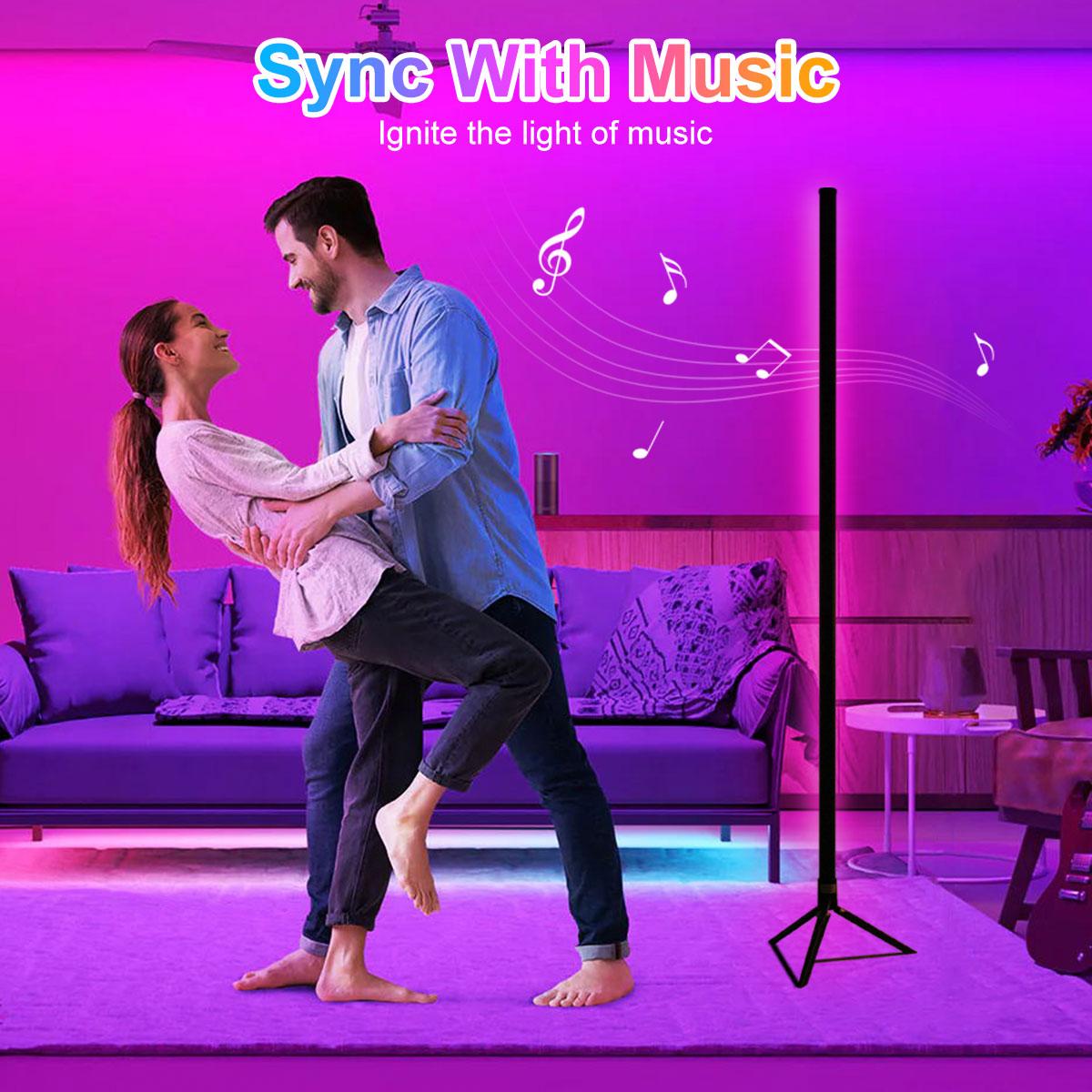 Умные светодиодные светильники Bluetooth Bar Lights 120 см с регулируемой яркостью RGB, напольный светильник-тренога Alexa, подставка для игр, декор гостиной, подсветка для настроения
Умные светодиодные светильники Bluetooth Bar Lights 120 см с регулируемой яркостью RGB, напольный светильник-тренога Alexa, подставка для игр, декор гостиной, подсветка для настроения