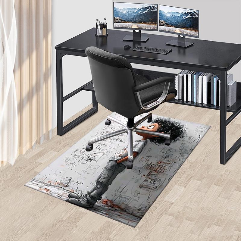 1pc Gorillaz Artwork Chair Mat - Gorillaz Office Decor, Non-Slip Rug for Desk, Festival Gift, Universal Seasonal Decoration for Home Office, Living Ro 60cm by 90cm
1pc Gorillaz Artwork Chair Mat - Gorillaz Office Decor, Non-Slip Rug for Desk, Festival Gift, Universal Seasonal Decoration for Home Office, Living Ro 60cm by 90cm