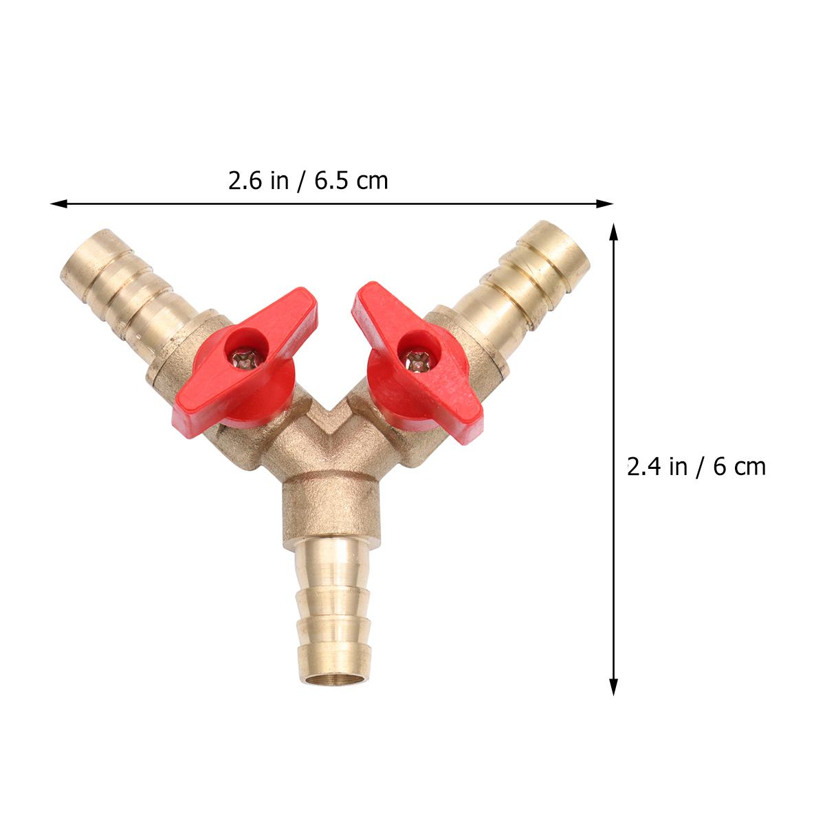 Y Shape Three-Way Valve 8Mm Copper Gas Distribution Shut Off Ball For Hose Barb Fuel System Y Shaped Type 3 Way червоний
Y Shape Three-Way Valve 8Mm Copper Gas Distribution Shut Off Ball For Hose Barb Fuel System Y Shaped Type 3 Way червоний