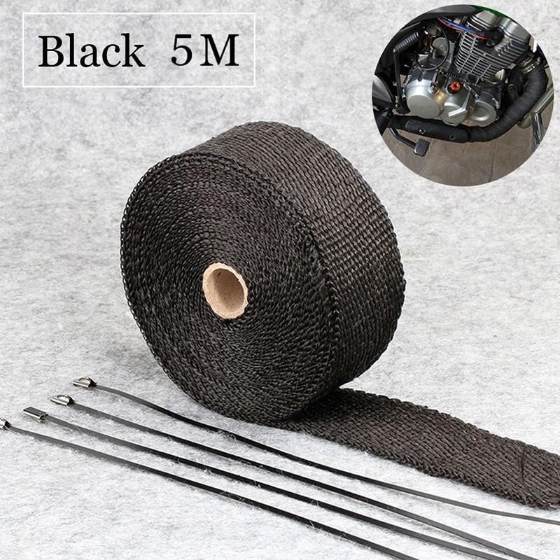 Tool Pipe Insulation Tape Professional Spare Parts DIY 5 Meters Exhaust 
Tool Pipe Insulation Tape Professional Spare Parts DIY 5 Meters Exhaust