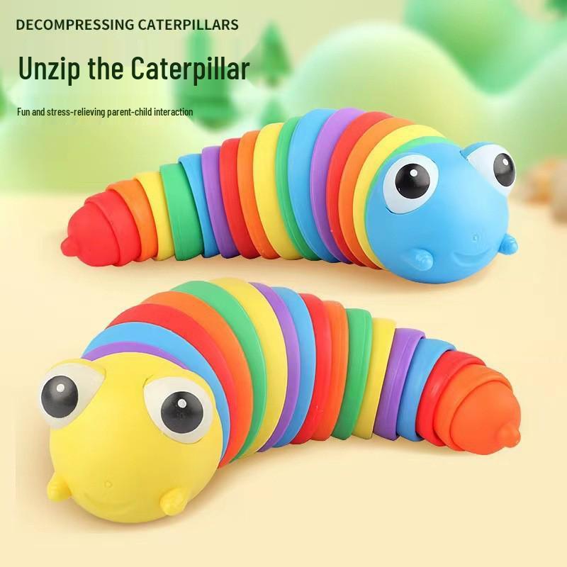 Rainbow Caterpillar Decompression Toy for Kids - TikTok Trending Educational Stress Relief Toy 8.5CM
Rainbow Caterpillar Decompression Toy for Kids - TikTok Trending Educational Stress Relief Toy 8.5CM