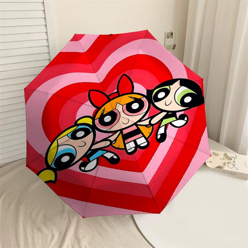 1PC Warner Powerpuff Girls Automatic Open/Close Umbrella with Windproof, 73-Rib Sturdy Canopy, Durable Ribs1290A
1PC Warner Powerpuff Girls Automatic Open/Close Umbrella with Windproof, 73-Rib Sturdy Canopy, Durable Ribs1290A