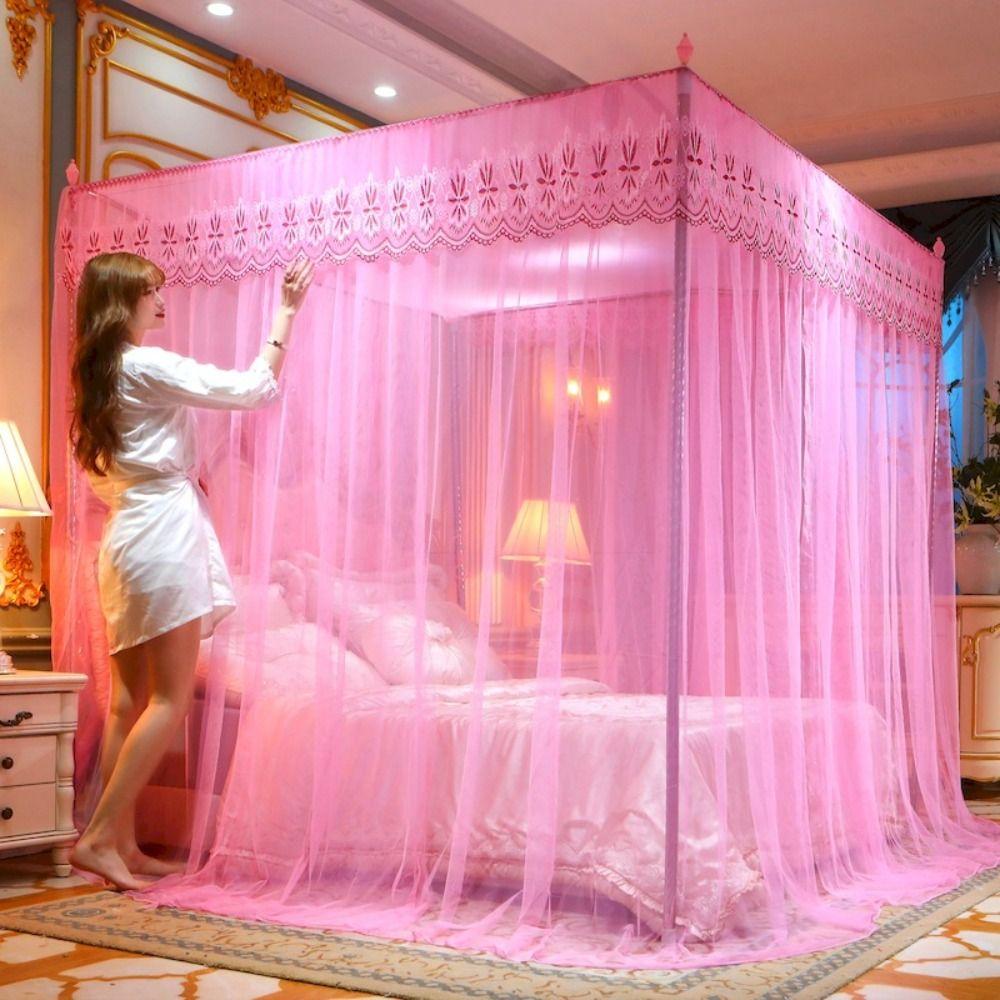 Mesh Princess Style Lace Fabric Queen Size Bed Tent Mosquito Net Bedding Article Bed Canopy S фіолетовий
Mesh Princess Style Lace Fabric Queen Size Bed Tent Mosquito Net Bedding Article Bed Canopy S фіолетовий