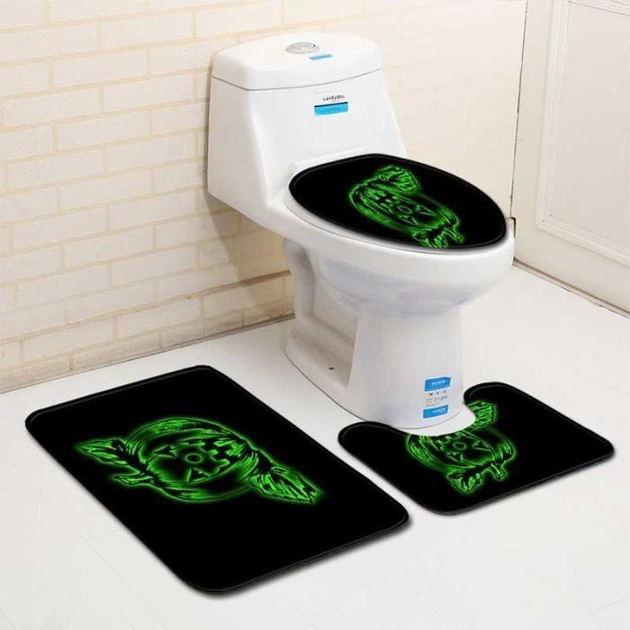 Pumpkin Lamp Bathroom Toilet Three-Piece Floor Mat Doormat Bathroom Carpet Three-piece set 45 * 75cm
Pumpkin Lamp Bathroom Toilet Three-Piece Floor Mat Doormat Bathroom Carpet Three-piece set 45 * 75cm