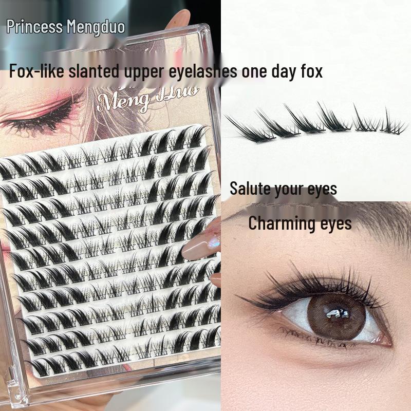 Mengduo Princess Moon Fox Eyelashes: Large Capacity Single Cluster, Segmented False Lashes
Mengduo Princess Moon Fox Eyelashes: Large Capacity Single Cluster, Segmented False Lashes