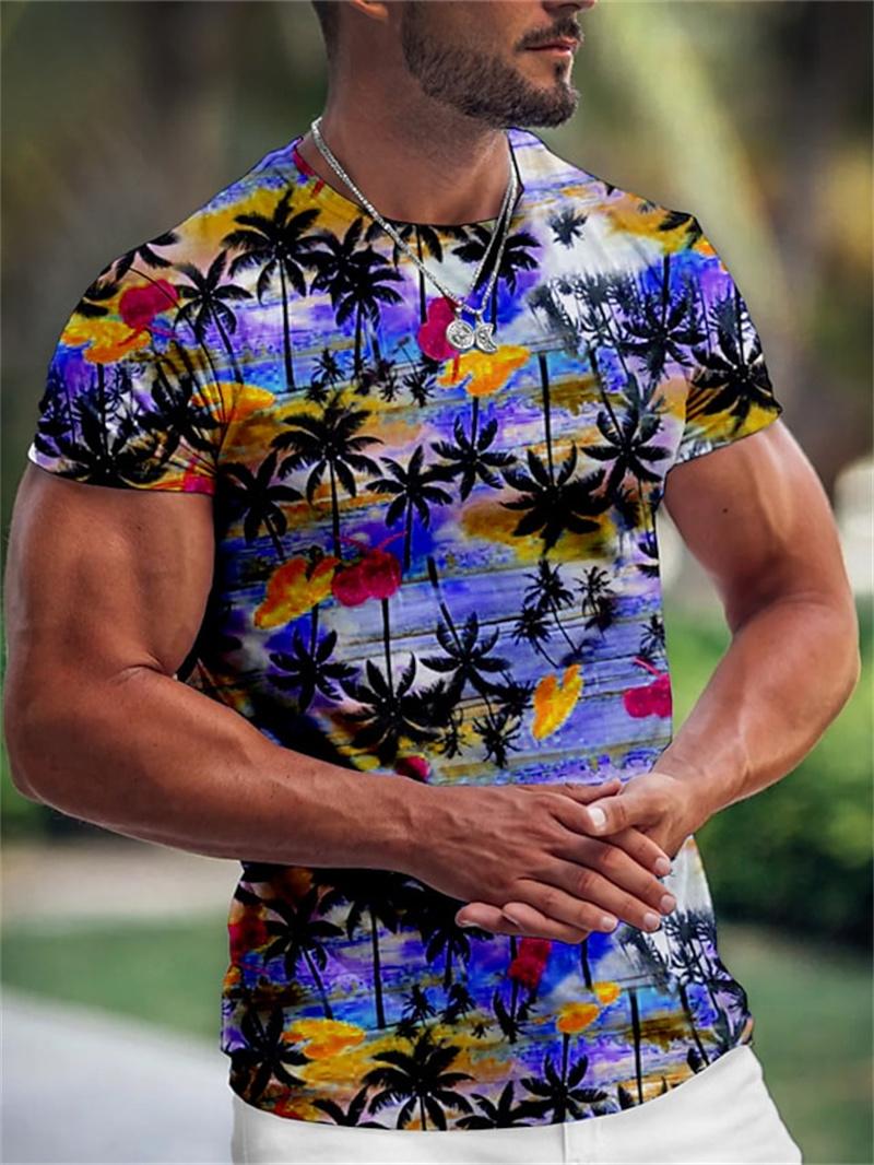 Летняя гавайская мужская футболка с 3D принтом дерева и графическим рисунком, модная одежда с короткими рукавами, большие уличные футболки Camiseta S
Летняя гавайская мужская футболка с 3D принтом дерева и графическим рисунком, модная одежда с короткими рукавами, большие уличные футболки Camiseta S