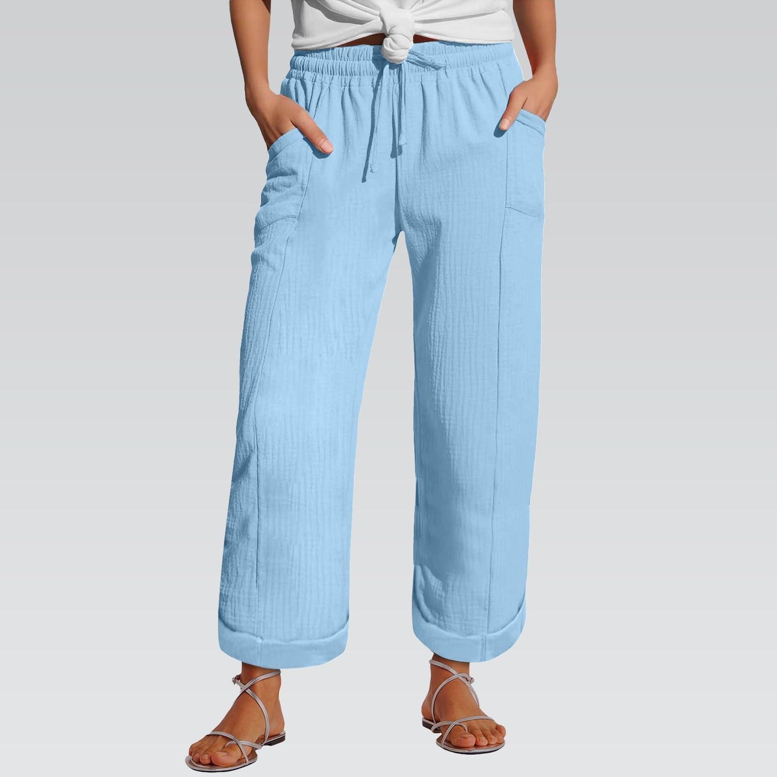 Women s Pants Fashion Casual Pants Color Drawstring High Waist Pants With Pockets XL
Women s Pants Fashion Casual Pants Color Drawstring High Waist Pants With Pockets XL
