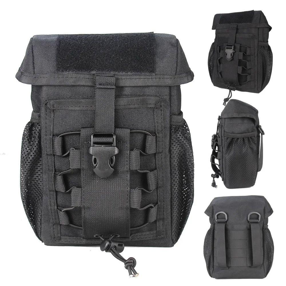 1000D Nylon Molle Dump Bag Molle Attachments EDC Pouch Outdoor Climbing Pouch Mountaineering Black
1000D Nylon Molle Dump Bag Molle Attachments EDC Pouch Outdoor Climbing Pouch Mountaineering Black