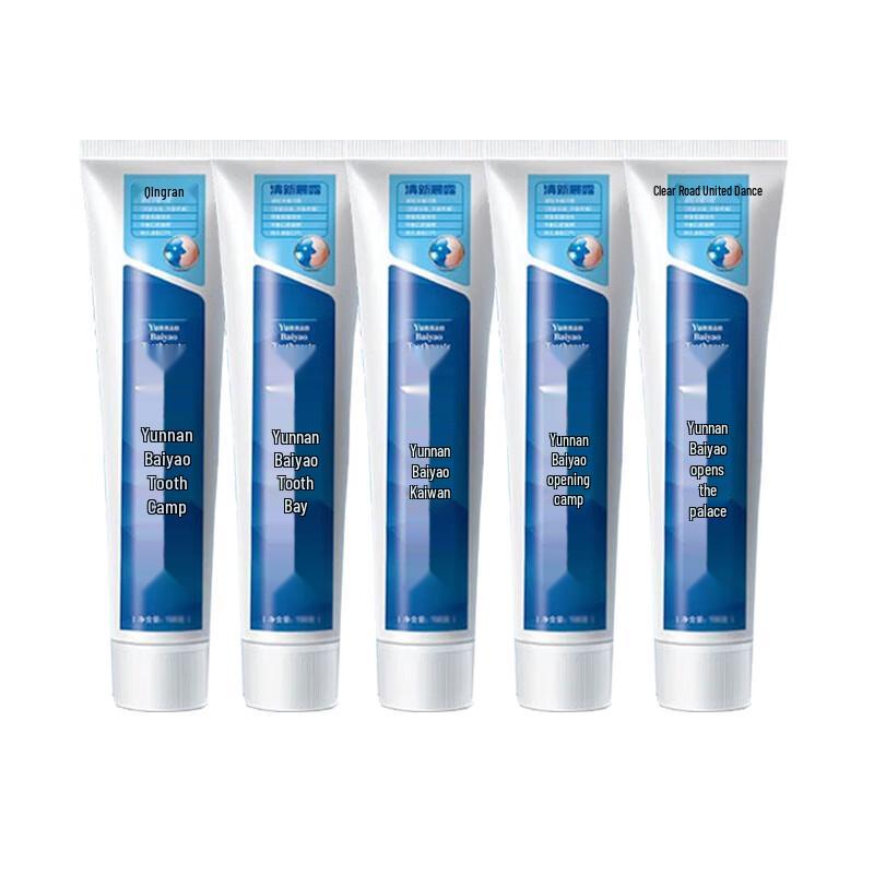 Yunnan Baiyao Yiyou Fresh Morning Dew Toothpaste (5 x 100g)
Yunnan Baiyao Yiyou Fresh Morning Dew Toothpaste (5 x 100g)