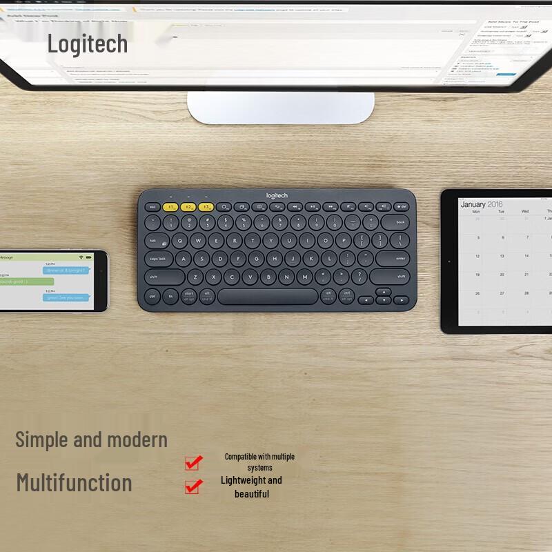 Logitech K380 Multi-Device Bluetooth Keyboard
Logitech K380 Multi-Device Bluetooth Keyboard