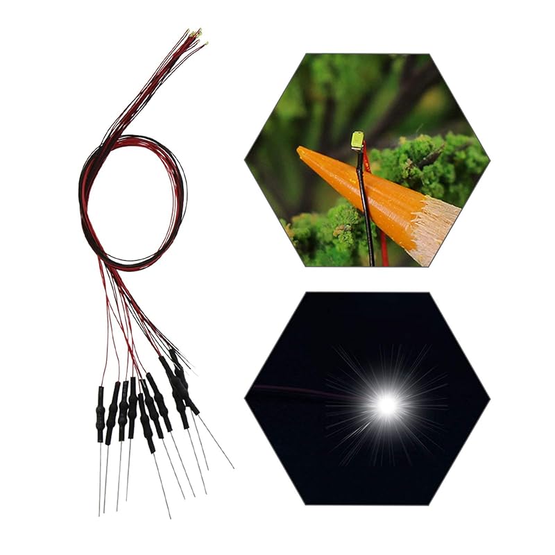 Eve model 20 wires included SMD 0402 Chip LED white Resistor included train model model railway building model model illumination diorama
Eve model 20 wires included SMD 0402 Chip LED white Resistor included train model model railway building model model illumination diorama