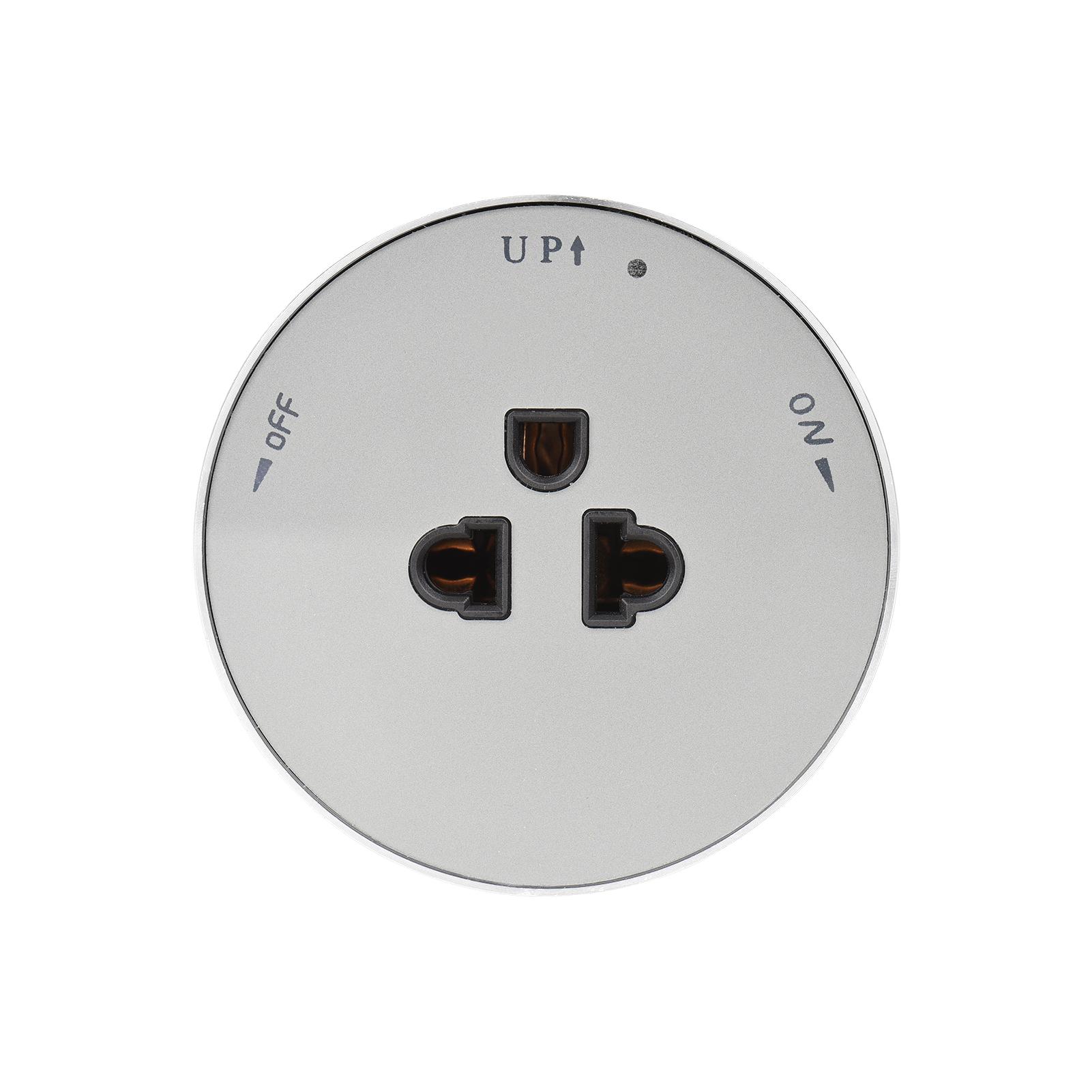 Трекові розетки Power Track Розетка Електрична мобільна трекова розетка Power Track Adapter для офісу Round & EU Plug 16A & for First Generation срібний
Трекові розетки Power Track Розетка Електрична мобільна трекова розетка Power Track Adapter для офісу Round & EU Plug 16A & for First Generation срібний