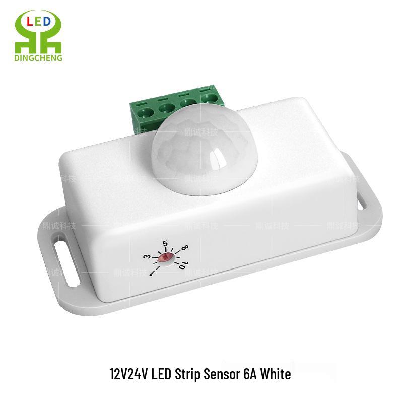 Светодиодная лента с инфракрасным датчиком для шкафа 12В/24В
Светодиодная лента с инфракрасным датчиком для шкафа 12В/24В