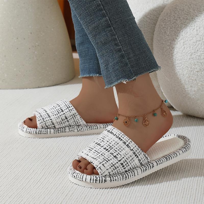 Льняные тапочки женские летние домашние впитывающие пот домашние нескользящие четырехсезонные домашние напольные хлопково-льняные тапочки тканевые мужские 42-43
Льняные тапочки женские летние домашние впитывающие пот домашние нескользящие четырехсезонные домашние напольные хлопково-льняные тапочки тканевые мужские 42-43