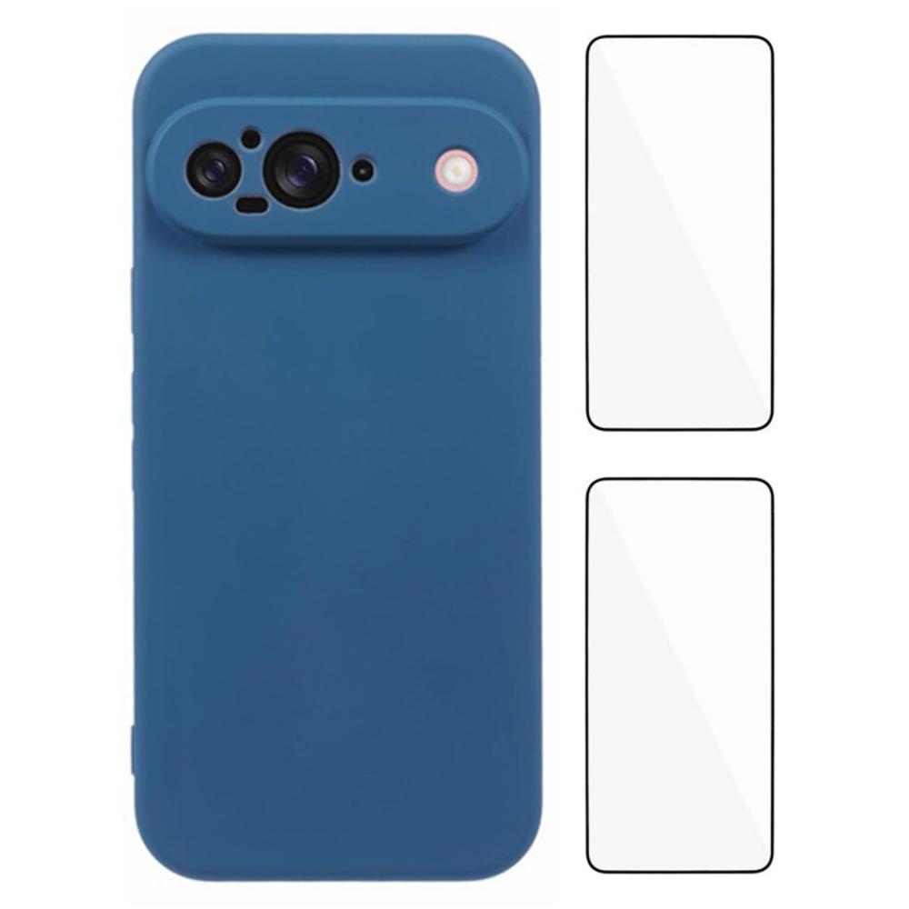 WANLONFENG RB3 Series For Google Pixel 9 Case with 2Pcs Screen Film Precise Lens Hole Soft TPU Phone Back Cover Sapphire
WANLONFENG RB3 Series For Google Pixel 9 Case with 2Pcs Screen Film Precise Lens Hole Soft TPU Phone Back Cover Sapphire