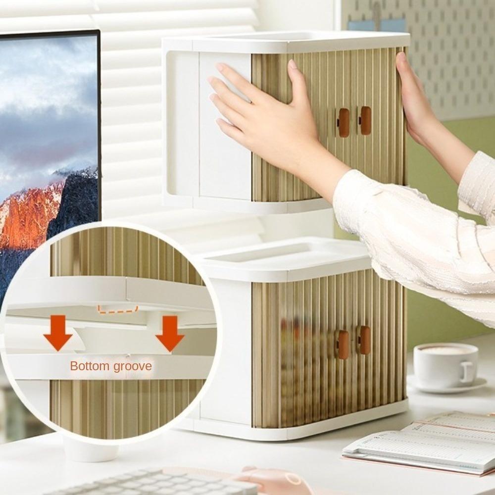 Plastic Folding Organizer Box 1-2 Tier Makeup Organizers for Grocery Pill Stationery Style 1
Plastic Folding Organizer Box 1-2 Tier Makeup Organizers for Grocery Pill Stationery Style 1