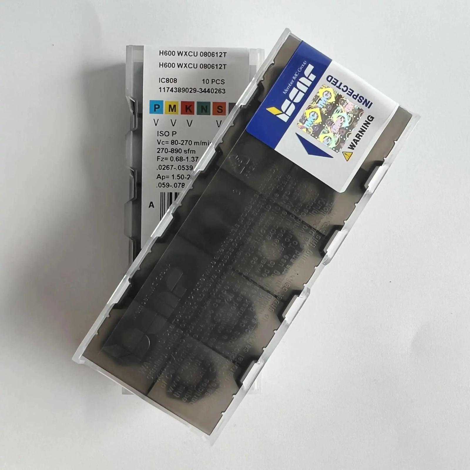 ISCAR / H600WXCU080612T IC808 /Industrial indexable Carbide Inserts 10 PCS
ISCAR / H600WXCU080612T IC808 /Industrial indexable Carbide Inserts 10 PCS