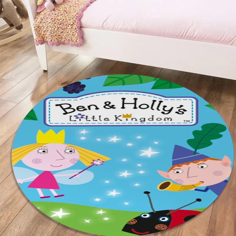 Круглий килим Ben & Holly S Little Kingdom, Килимок для вітальні, спальні, дивана, ігрової кімнати, Нековзкий килимок для підлоги 35 80cmx80cm
Круглий килим Ben & Holly S Little Kingdom, Килимок для вітальні, спальні, дивана, ігрової кімнати, Нековзкий килимок для підлоги 35 80cmx80cm