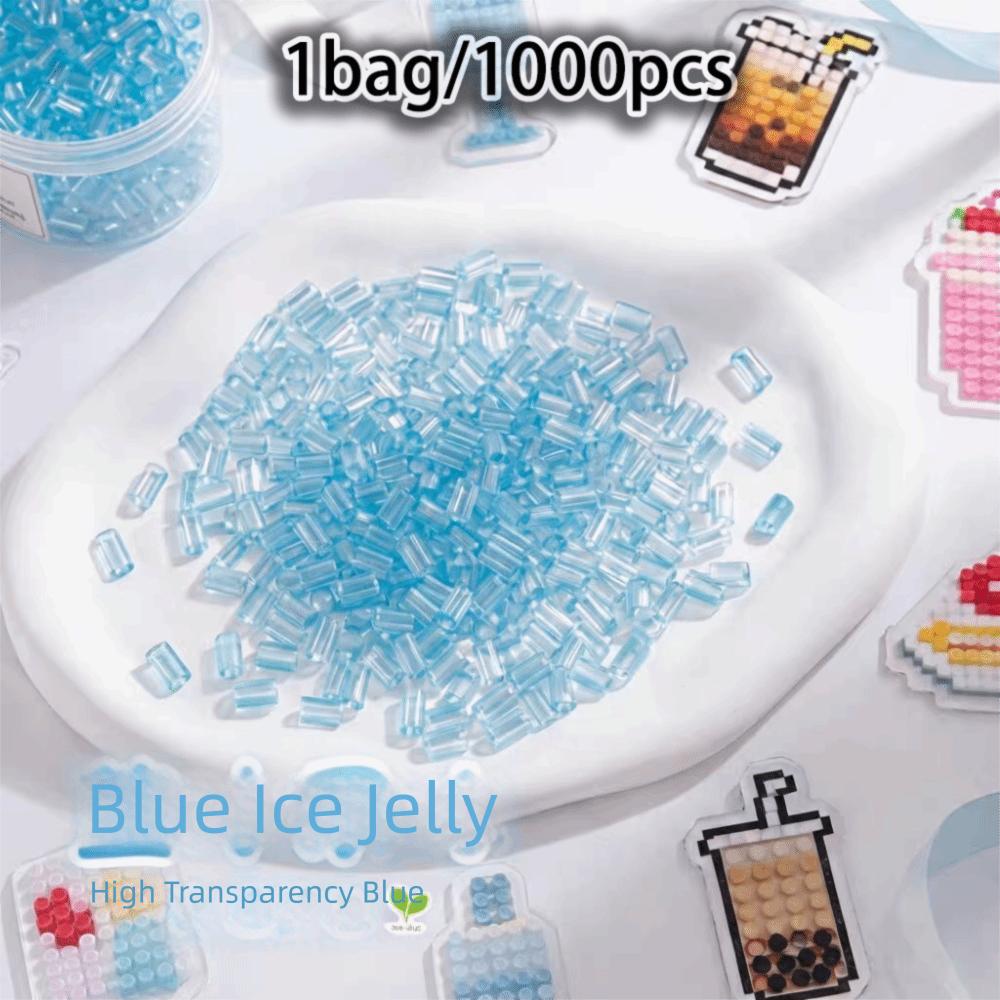 High-Transparency Handmade DIY Perler Beads 2.6mm Transparent Perler Beads New Perler Bead Toy transparent blue
High-Transparency Handmade DIY Perler Beads 2.6mm Transparent Perler Beads New Perler Bead Toy transparent blue
