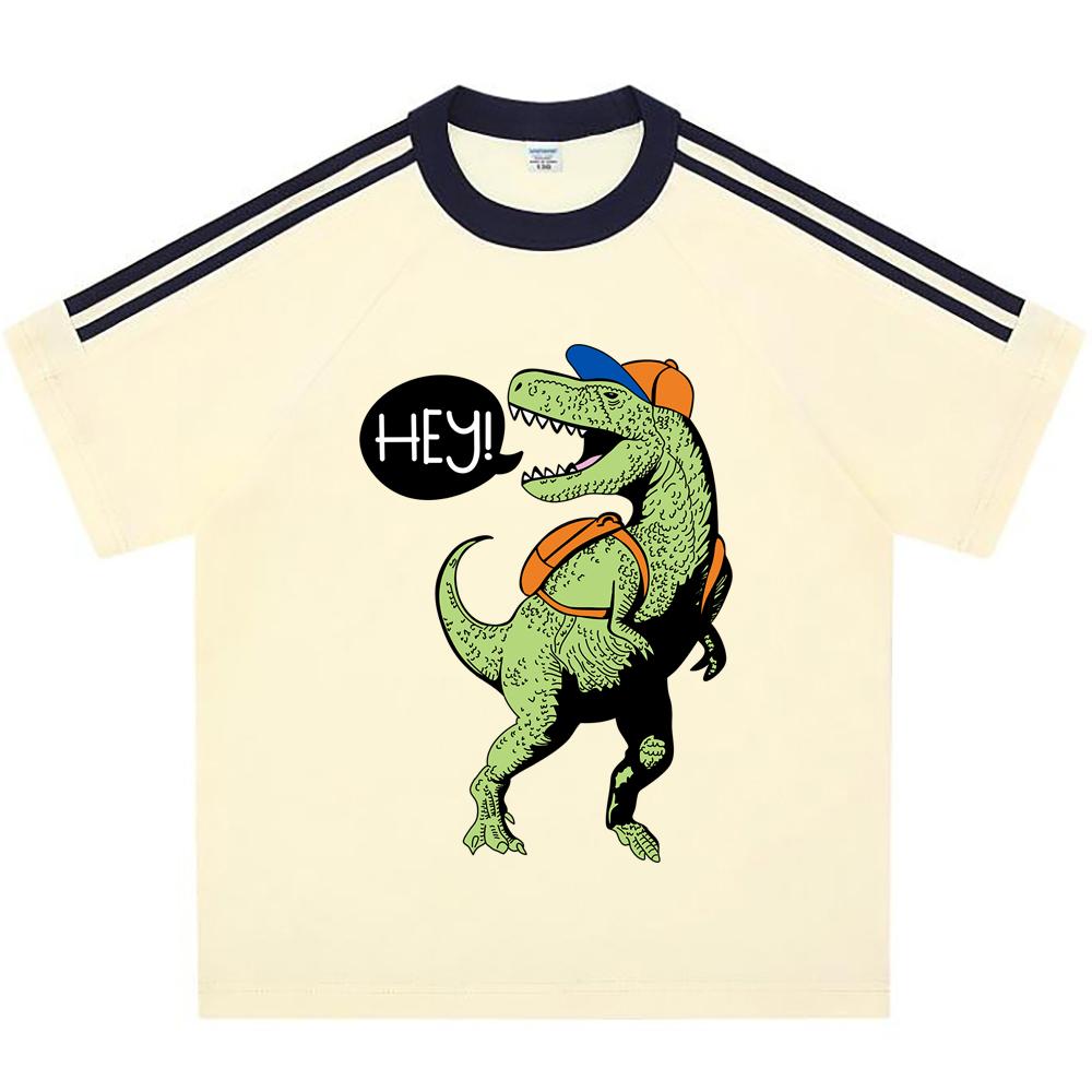 Kids 100% Cotton T-shirts Boys And Girls 200 GSM Cotton Tees dinosaur Cartoon Print Child Tshirts 150 білий
Kids 100% Cotton T-shirts Boys And Girls 200 GSM Cotton Tees dinosaur Cartoon Print Child Tshirts 150 білий