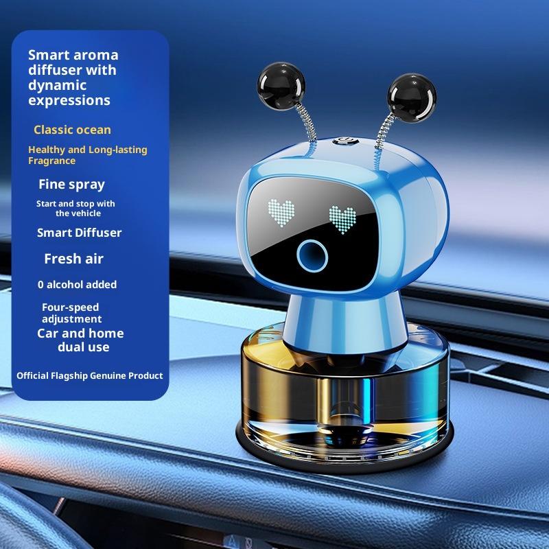Smart Car Air Freshener Rechargeable Car Aroma Diffuser Smart Eyes 4 Levels Of Adjustable Intelligent Car Diffuser
Smart Car Air Freshener Rechargeable Car Aroma Diffuser Smart Eyes 4 Levels Of Adjustable Intelligent Car Diffuser