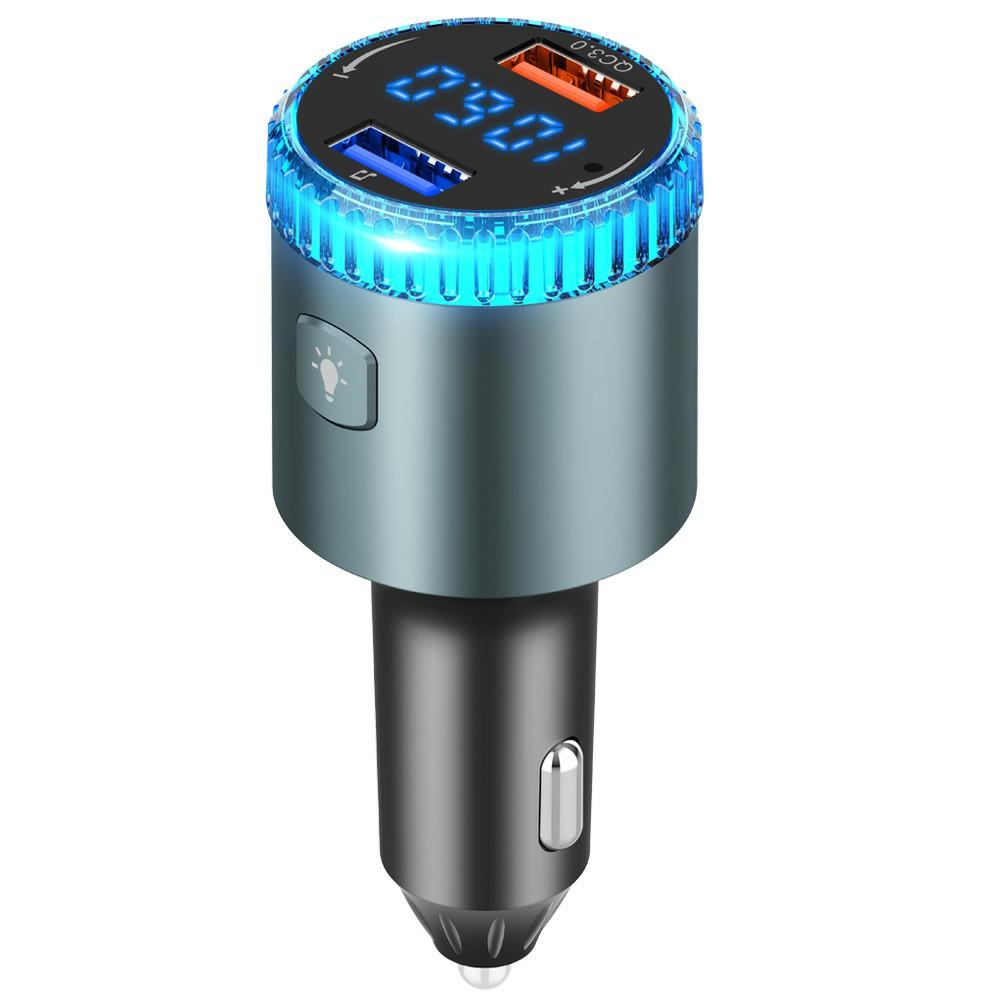 BC77 MP3-плеєр навколишнє світло цифровий дисплей сумісний з Bluetooth автомобільний зарядний пристрій FM-передавач підтримка U-диска Type A
BC77 MP3-плеєр навколишнє світло цифровий дисплей сумісний з Bluetooth автомобільний зарядний пристрій FM-передавач підтримка U-диска Type A