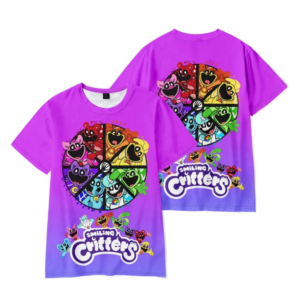Summer Women Men s Short Sleeve Tshirt Smiling Critters Anime Clothing Men Tee Shirt Cosplay T-Shirt XXS
Summer Women Men s Short Sleeve Tshirt Smiling Critters Anime Clothing Men Tee Shirt Cosplay T-Shirt XXS