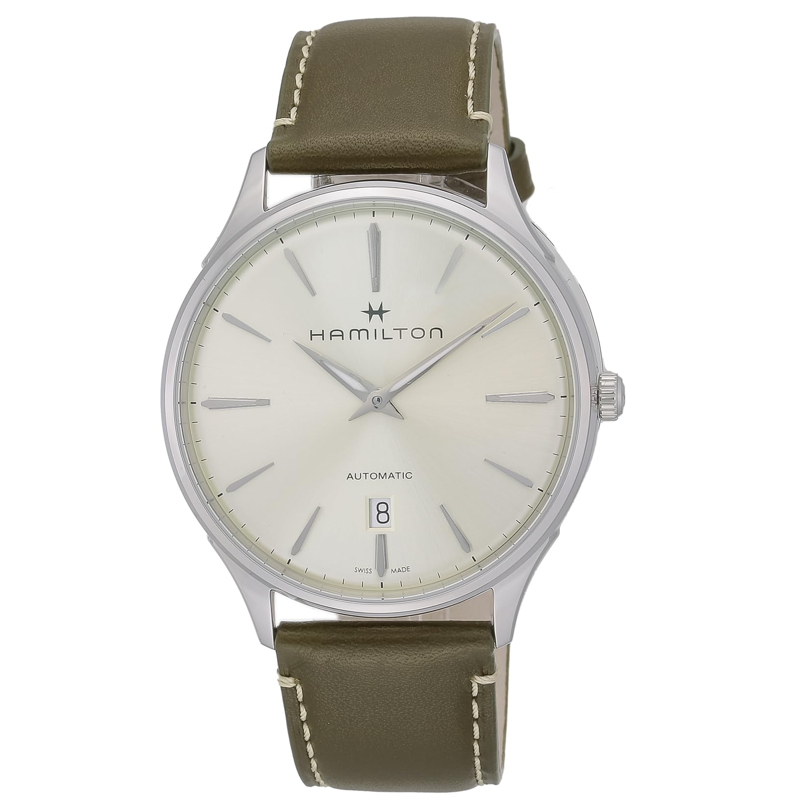 Watch Jazzmaster Thinline Auto Jazzmaster White Dial Stainless Steel Sapphire Crystal Automatic Winding 5 ATM Water Resistant 40MM Swiss Watch
Watch Jazzmaster Thinline Auto Jazzmaster White Dial Stainless Steel Sapphire Crystal Automatic Winding 5 ATM Water Resistant 40MM Swiss Watch