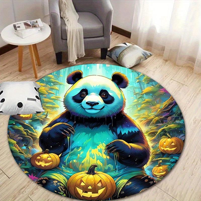 1pc Soft, Absorbent & Non-Slip Panda and Pumpkin Round Rug, Perfect for Entryway, Living Room, Bedroom Decor, Machine Washable Flannel Memor 80cm by 80cm
1pc Soft, Absorbent & Non-Slip Panda and Pumpkin Round Rug, Perfect for Entryway, Living Room, Bedroom Decor, Machine Washable Flannel Memor 80cm by 80cm