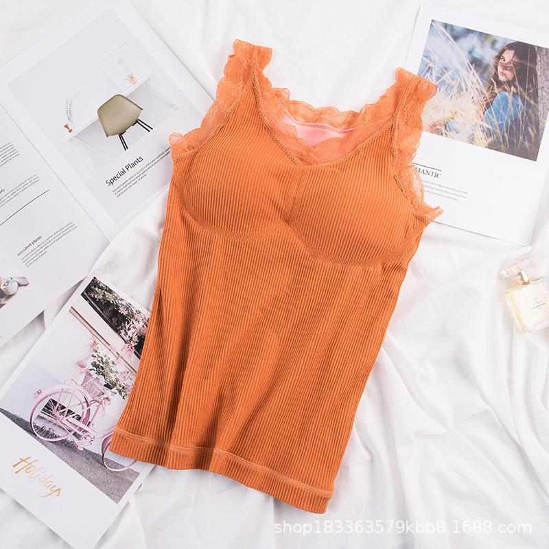 Терможилет из немецкого бархата Bear Fairy с бесшовным кружевом и V-образным вырезом, утолщенное бархатное нижнее белье с нагрудной подкладкой One size
Терможилет из немецкого бархата Bear Fairy с бесшовным кружевом и V-образным вырезом, утолщенное бархатное нижнее белье с нагрудной подкладкой One size