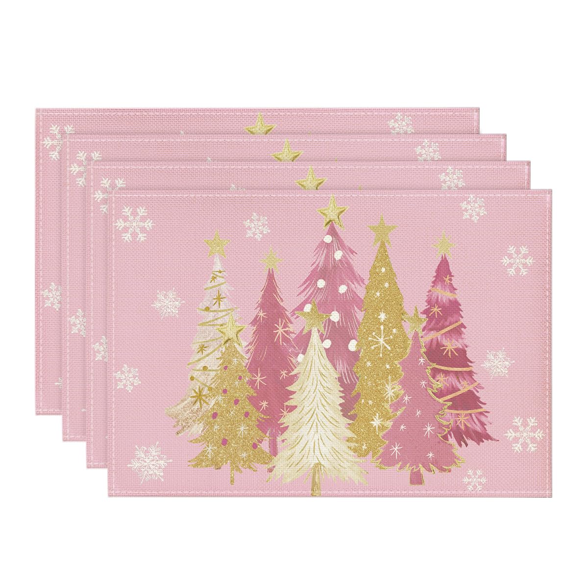 Xmas Trees Snowflakes Winter Placemats Set of 4, 12x18 Inch Seasonal Gray Christmas Table Mats for Party Kitchen Dining Decoration 12 x 18 , Rectangular 4 Pcs
Xmas Trees Snowflakes Winter Placemats Set of 4, 12x18 Inch Seasonal Gray Christmas Table Mats for Party Kitchen Dining Decoration 12 x 18 , Rectangular 4 Pcs