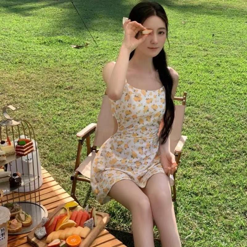 Floral suspender pajamas summer thin pure desire wind large size fun one-piece pajamas waist hollow M
Floral suspender pajamas summer thin pure desire wind large size fun one-piece pajamas waist hollow M