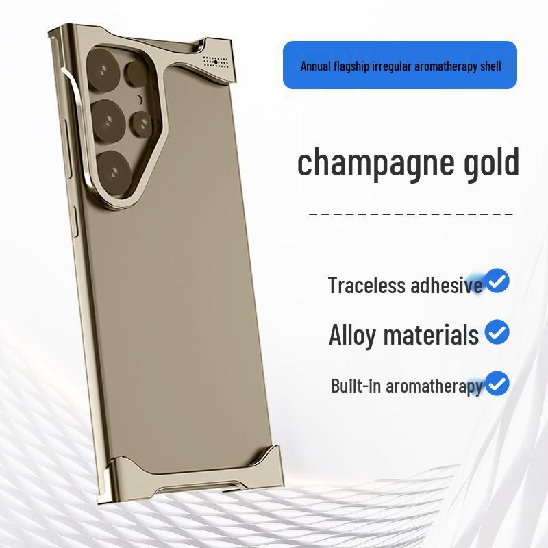 Universal S25 Aromatherapy Phone Case for S24Ultra with Frameless Metal Corner Pads S23Ultra золотой
Universal S25 Aromatherapy Phone Case for S24Ultra with Frameless Metal Corner Pads S23Ultra золотой