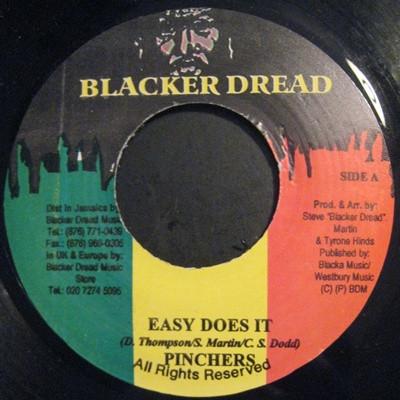 7inch Record PINCHERS Easy Does It NONE Blacker Dread 2002 Jamaica Reggae Ska Dub Used
7inch Record PINCHERS Easy Does It NONE Blacker Dread 2002 Jamaica Reggae Ska Dub Used