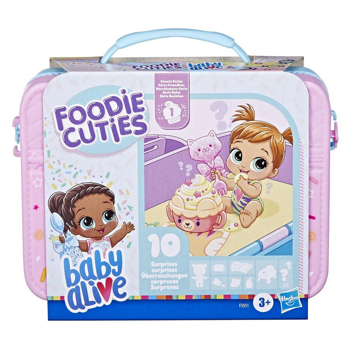 F3551 Baby Alive, сумка-сюрприз Foodie Cuties Surprise - серия десертов для детей от 1 до 3 лет
F3551 Baby Alive, сумка-сюрприз Foodie Cuties Surprise - серия десертов для детей от 1 до 3 лет