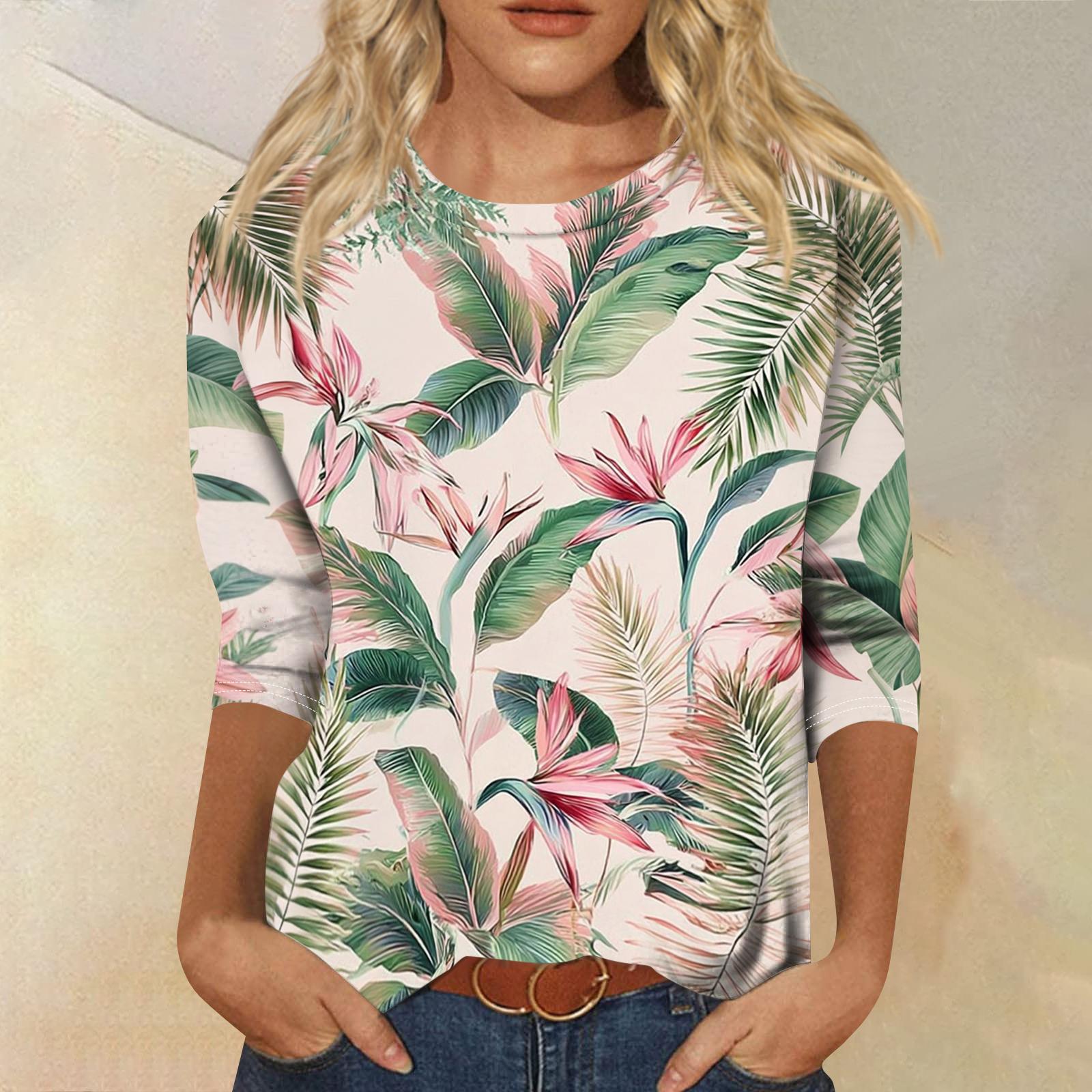 Women s Fashionable Casual Round Neck Three-Quarter Sleeve Printed T-Shirt Top XL рожевий
Women s Fashionable Casual Round Neck Three-Quarter Sleeve Printed T-Shirt Top XL рожевий