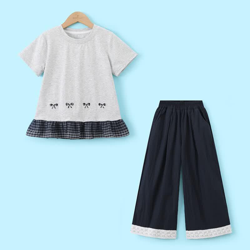 Montagut Girls Summer Bow T-Shirt & Pants Set 140
Montagut Girls Summer Bow T-Shirt & Pants Set 140