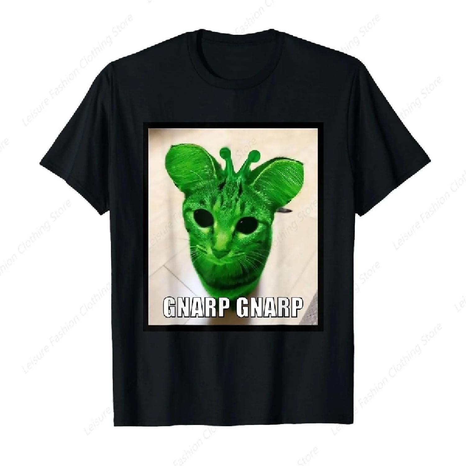 Gnarp Cat Silly Alien Cat Meme T-Shirt Vintage Round Neck Tops Funny Leisure Comfortable Clothing Cotton Unisex Sport Tee XXXXXL чорний
Gnarp Cat Silly Alien Cat Meme T-Shirt Vintage Round Neck Tops Funny Leisure Comfortable Clothing Cotton Unisex Sport Tee XXXXXL чорний