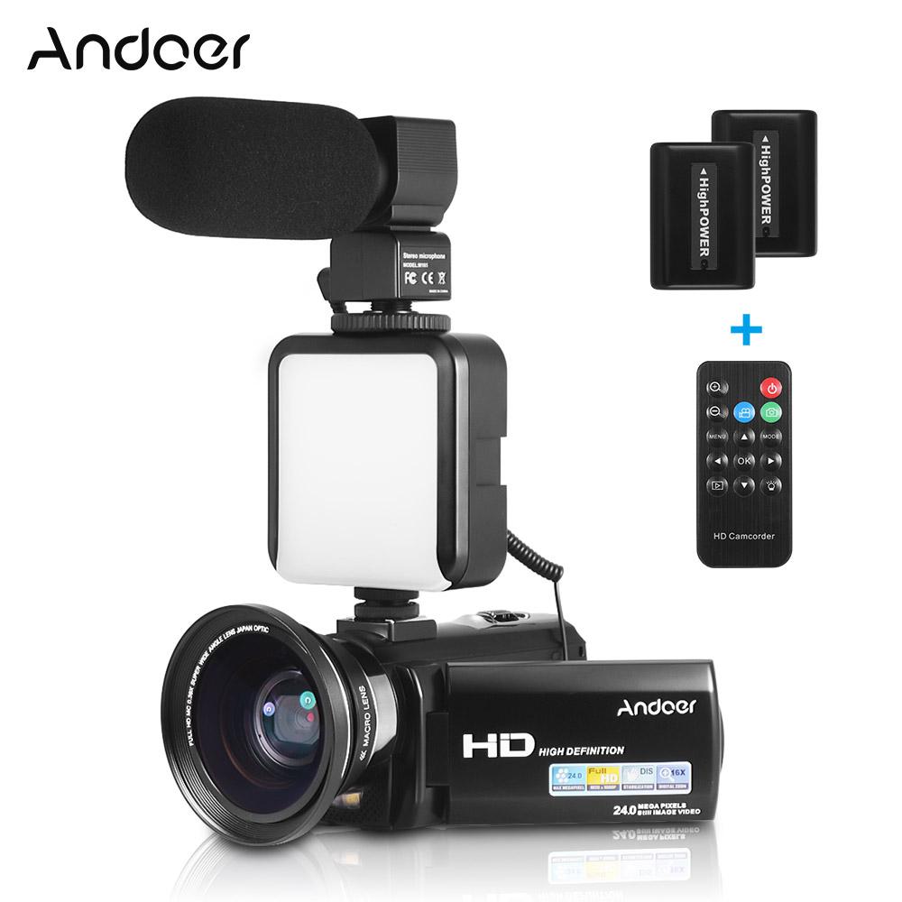 Andoer Hdv-201lm 1080p Fhd Цифровая видеокамера Видеокамера Dv Рекордер 24MP 16-кратный цифровой зум 3,0-дюймовый ЖК-экран
Andoer Hdv-201lm 1080p Fhd Цифровая видеокамера Видеокамера Dv Рекордер 24MP 16-кратный цифровой зум 3,0-дюймовый ЖК-экран