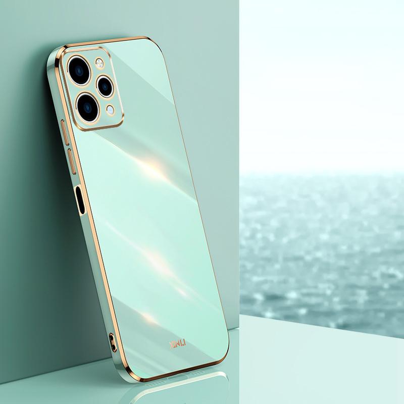 XINLI For Xiaomi Redmi 12 4G Electroplating Edge Phone Cover Soft TPU Protective Phone Case Cyan
XINLI For Xiaomi Redmi 12 4G Electroplating Edge Phone Cover Soft TPU Protective Phone Case Cyan