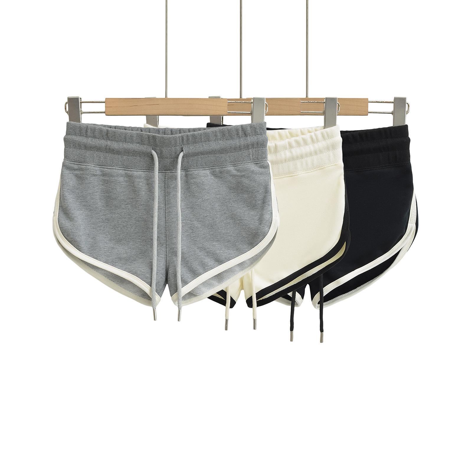 Women s Slimming Drawstring Sports Shorts - White Edge, Straight-Leg, Casual Hot Pants, Summer Trend Large
Women s Slimming Drawstring Sports Shorts - White Edge, Straight-Leg, Casual Hot Pants, Summer Trend Large
