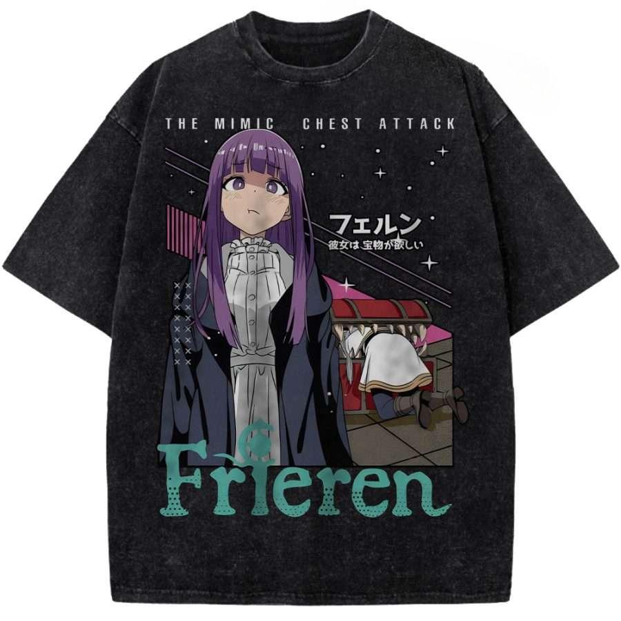 Manga Frieren: Beyond Journey s End Fern Printed Tee Men Women Clothing Cotton T-shirt Vintage Washed T Shirt Harajuku Tshirt S чёрный
Manga Frieren: Beyond Journey s End Fern Printed Tee Men Women Clothing Cotton T-shirt Vintage Washed T Shirt Harajuku Tshirt S чёрный