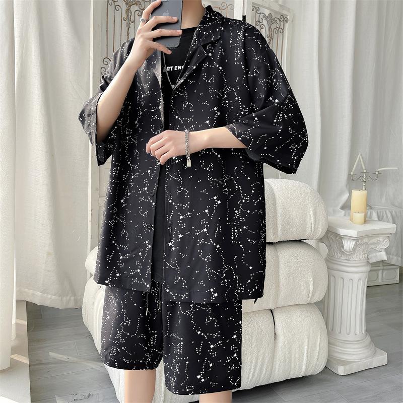 Men s Hawaiian 2 Piece Outfits Summer Beach Matching Set Short Sleeve Floral Shirts and Shorts M
Men s Hawaiian 2 Piece Outfits Summer Beach Matching Set Short Sleeve Floral Shirts and Shorts M