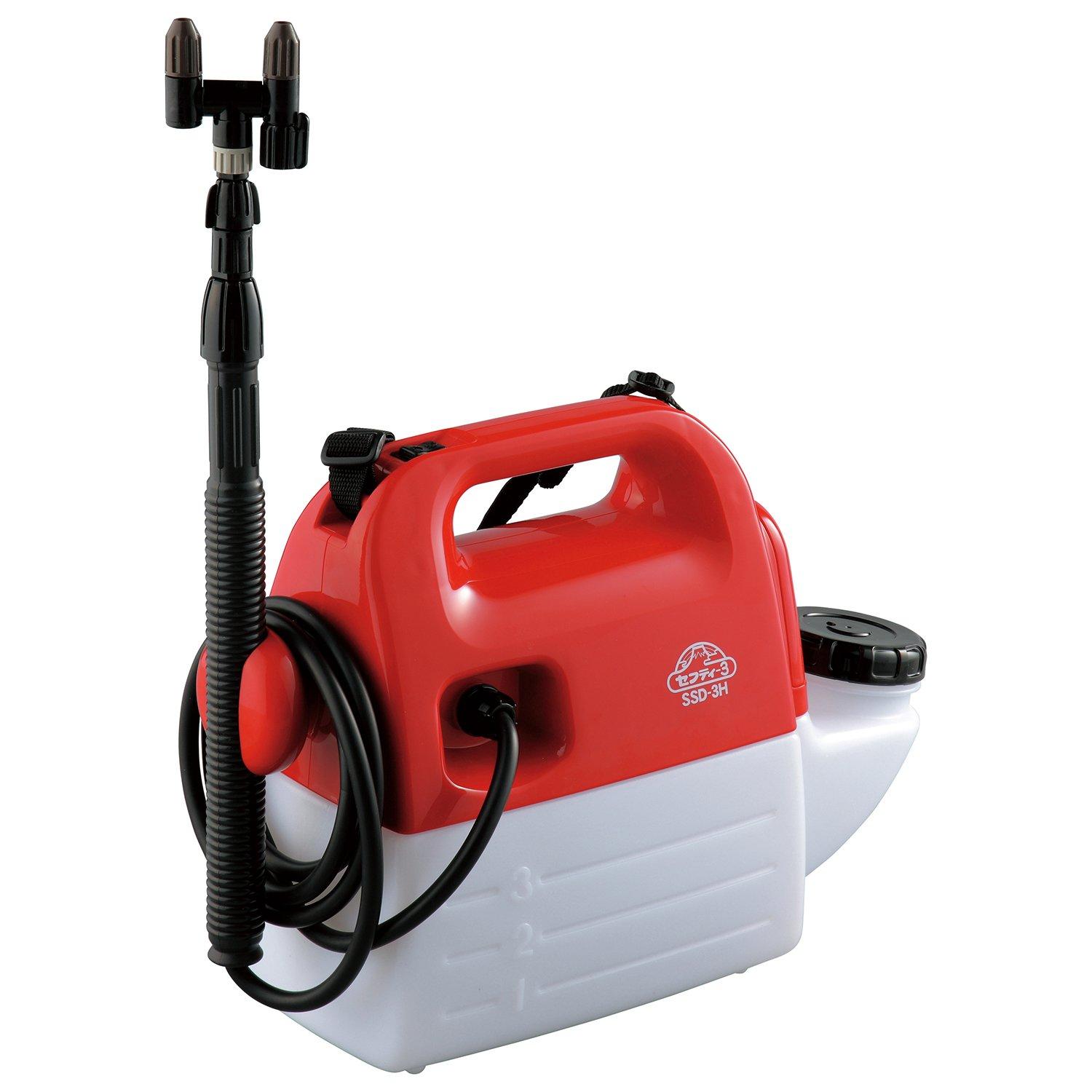 Safety-3 High-Power Battery-Operated Sprayer, 3L Capacity, 1.7m Hose, 40-90cm Nozzle, 1/2 Head Switching, SSD-3H
Safety-3 High-Power Battery-Operated Sprayer, 3L Capacity, 1.7m Hose, 40-90cm Nozzle, 1/2 Head Switching, SSD-3H