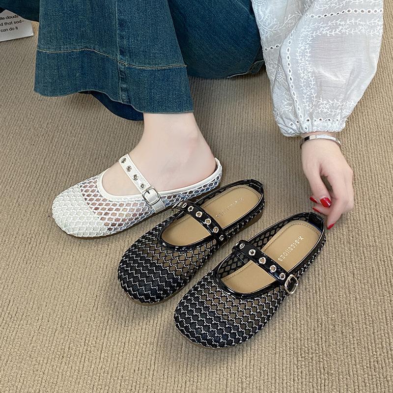 Versatile slippers 2025 summer new niche fishing net flat-bottomed rhinestone slippers hollow fashion beach shoes women 40 бежевий
Versatile slippers 2025 summer new niche fishing net flat-bottomed rhinestone slippers hollow fashion beach shoes women 40 бежевий