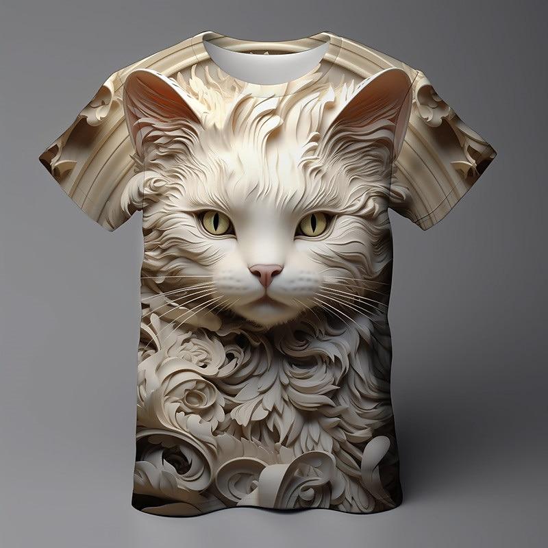 Детская футболка с 3D-рисунком и принтом животных, с коротким рукавом, летняя, спортивная, модная, уличная, повседневная, топ 150
Детская футболка с 3D-рисунком и принтом животных, с коротким рукавом, летняя, спортивная, модная, уличная, повседневная, топ 150